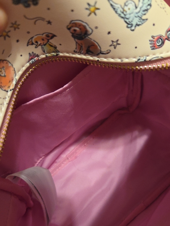 RARE Harry Potter Loungefly Luna Lovegood Magical Creatures Pink Mini Backpack main image 13